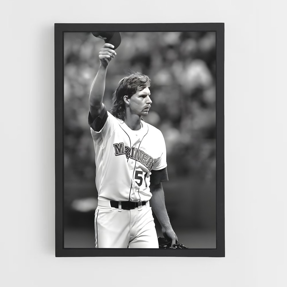 Poster Randy de johnson – affiche Baseball (vue 2)